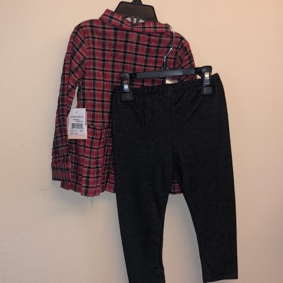 Pastourelle by Peppa & Julie 2pc Red/Black & Denim set size 2T π€© K1 - Picture 2 of 9